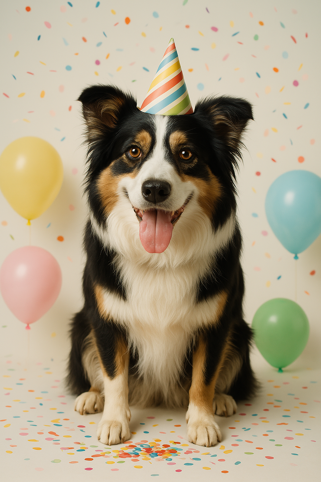 The Birthday Dog Portrait
