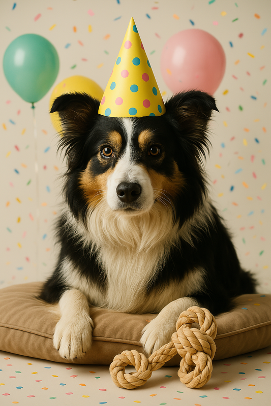 The Birthday Dog Portrait